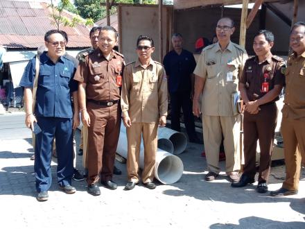 Monitoring Kejaksaan Kabupaten Buleleng Mengenai Pemabangunan Pasar Desa Pakraman Sawan 
